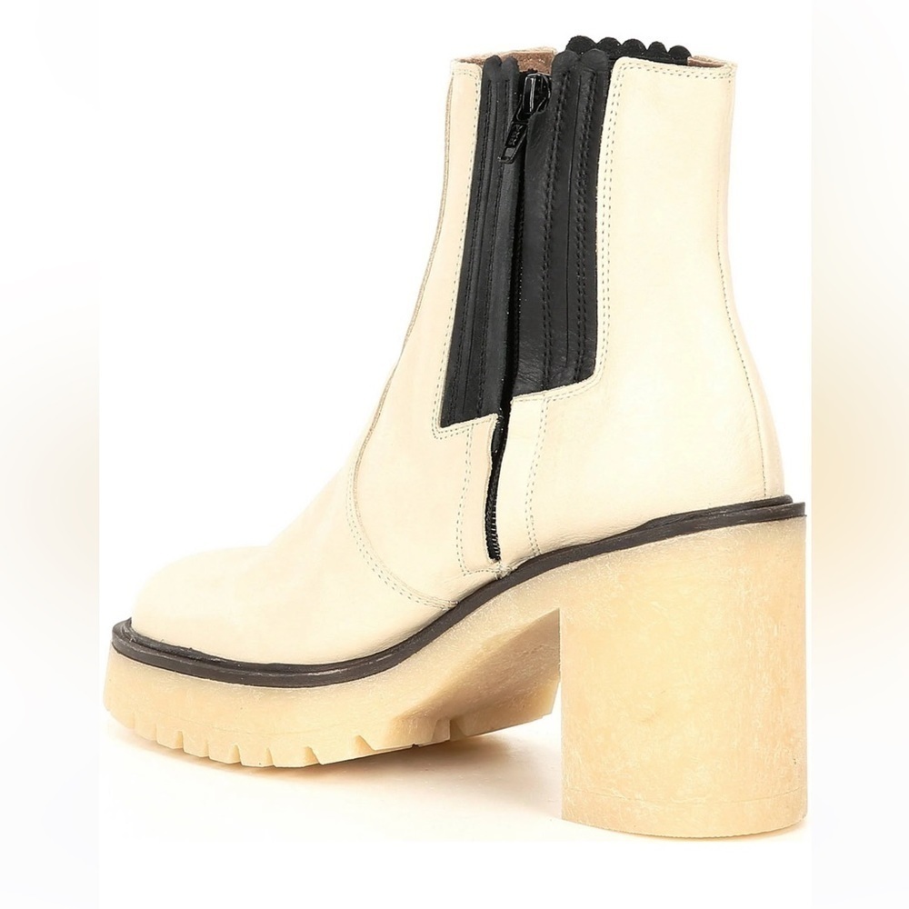 NIB James Chelsea Boot (Women) Free People White Size 10​​​​​​​ - Picture 2 of 12